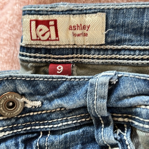 Jean tassled shorts camo design on pockets - Picture 4 of 5